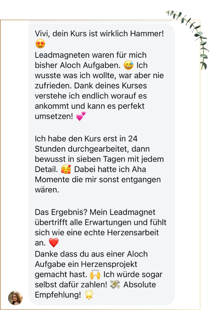 Mepapillibre Vivien Beck PDF-Lead-Magneten erstellen
