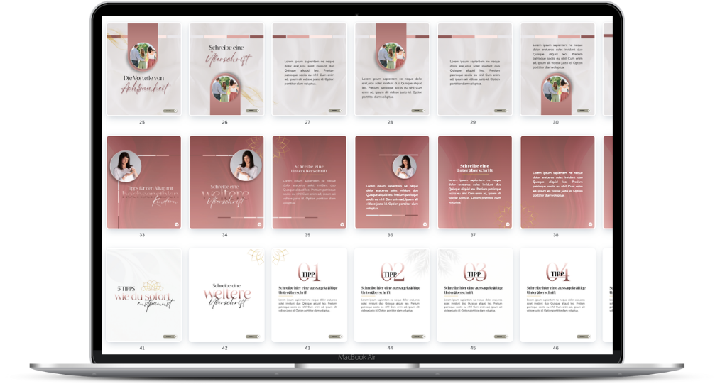 branoura-instagram-branding-unternehmerinnen-vivien-beck-mepapillibre Professionelles Instagram Design für Coaches mit dem Branoura Branding-System von Vivien Beck, Mepapillibre