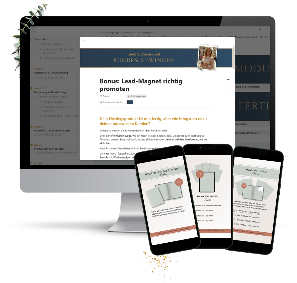 Lead Magnet Funnel erstellen Lead Magnet in einem Tag erstellen 6