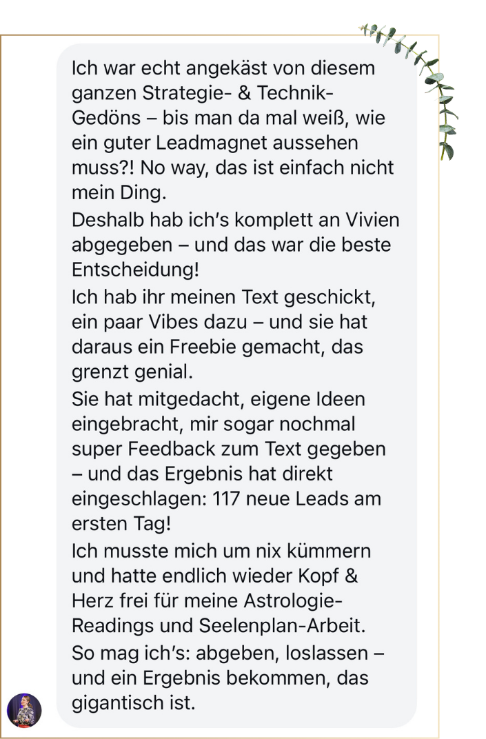 Testimonial Jennifer Zanker